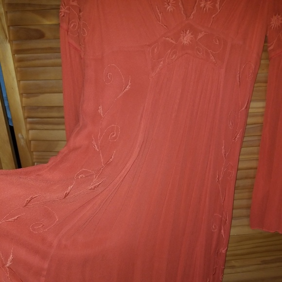 NWOT FREE PEOPLE Summer Love Dress Embroidered - Picture 7 of 8